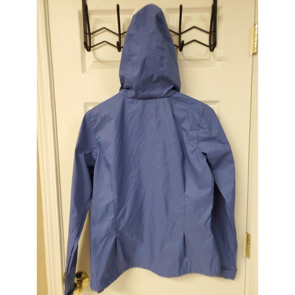 Columbia Women's Waterproof Hooded Jacket Blue Medium Lightweight Switchback III - Picture 4 of 11